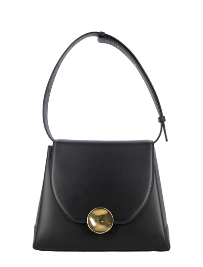 Jil Sander Victor Medium Bag In Black