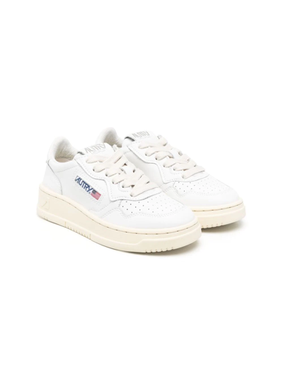 Autry Low-top Leather Trainers In White