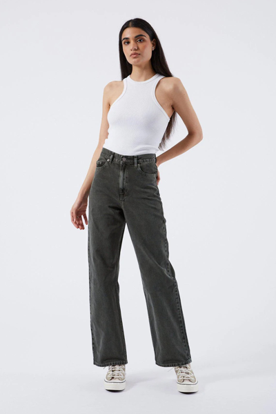 Dr Denim Echo Washed Thyme Jeans In Green