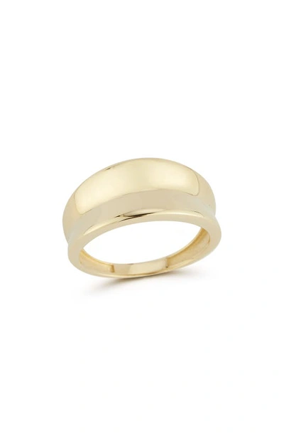 Ember Fine Jewelry 14k Yellow Gold Concave Ring