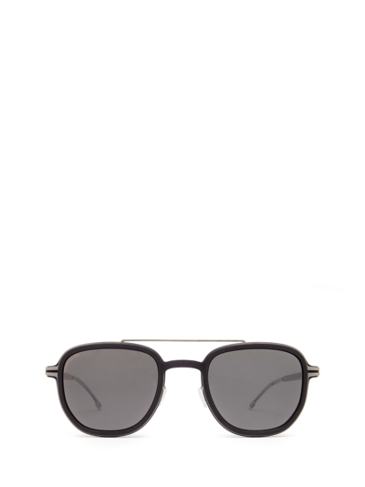 Mykita Alder Aviator Sunglasses In Mh60 Slate Grey/shiny Graphite