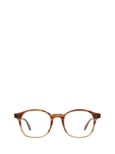 Garrett Leight Riley Blonde Tortoise Fade Glasses