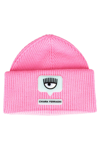 Chiara Ferragni Womens Pink Other Materials Hat In Fluorescent Pink