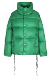 Khrisjoy Oversize Bomber Jacket In Emerald Green