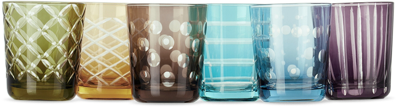 POLS POTTEN MULTICOLOR CUTTINGS TUMBLER SET