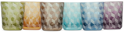 Polspotten Multicolor Blocks Tumbler Set