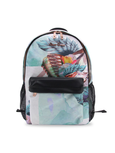 Robert Graham Men's Feather Weight Graphic Backpack In Feathers