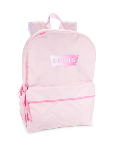 Levi's Kids' Girl's Ombre Logo Backpack In Pink