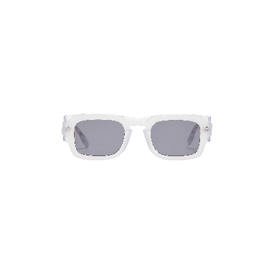 Pre-owned Mcq By Alexander Mcqueen Mq0359s Sunglasses 'white/smoke'