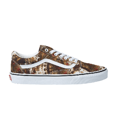 Pre-owned Vans Old Skool 'tie-dye Brown'