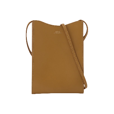 Pre-owned A.p.c. Jamie Neck Pouch 'nut Brown'