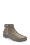 Naot Wanaka Bootie In Foggy Gray Leather