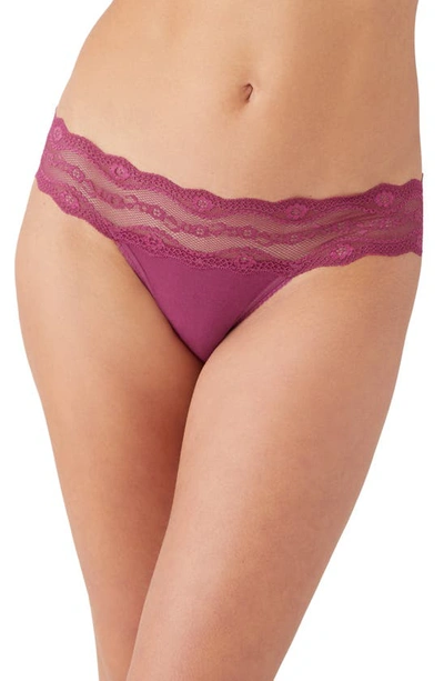 B.tempt'd By Wacoal B. Adorable Bikini In Raspberry Coulis