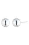 Laurèn Ball Stud Earrings In Silver
