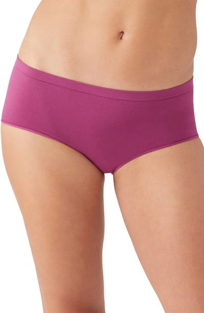 B.tempt'd By Wacoal Comfort Intended Daywear Hipster Panties In Raspberry Coulis