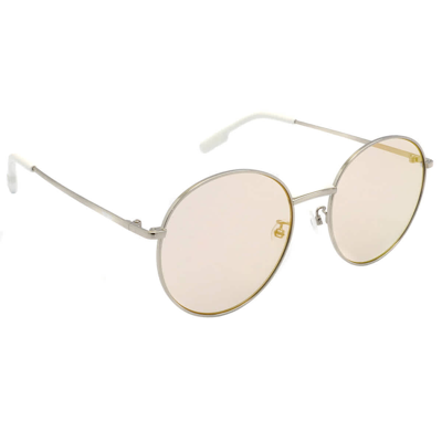 Kenzo Pink Round Sunglasses Kz40089f 16c 56 In Gold / Pink