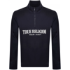 True Religion Relaxed Sweatshirt Navy In Navy