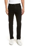 Frame Modern Straight Jeans In Noir