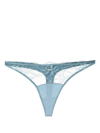 FLEUR OF ENGLAND OCEAN HIGH-WAISTED THONG