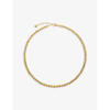 MONICA VINADER MONICA VINADER WOMEN'S GOLD X KATE YOUNG RECYCLED 18CT YELLOW GOLD-PLATED VERMEIL STERLING SILVER AN,59992531