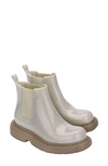 Melissa Step Chelsea Boot In Beige/ Brown