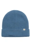 Madewell Resourced Cotton Cuff Beanie In Distant Ocean