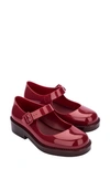 Melissa Blair Water Resistant Mary Jane In Red