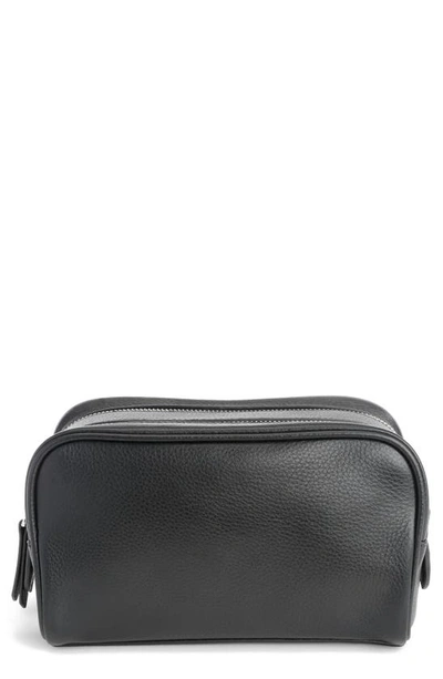 ROYCE NEW YORK PERSONALIZED ZIP TOILETRY BAG