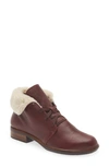 Naot Pali Faux Shearling Lined Bootie In Brown
