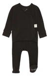 Bonsie Kids' Baby Skin To Skin Footie In Ink