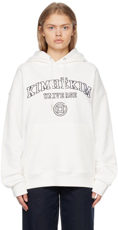 Kimhēkim White 'universe' Hoodie