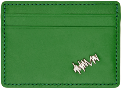 Ader Error Green Hardware Card Holder