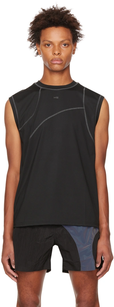 Heliot Emil Ssense Exclusive Black Tank Top