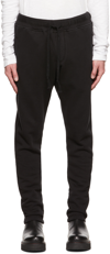 Greg Lauren Black New Sweat Lounge Pants In Black