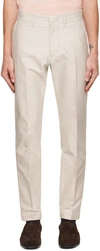 TOM FORD OFF-WHITE MILITARY TROUSERS