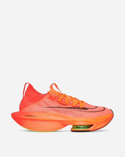 Nike Air Zoom Alphafly Next% 2 Atomknit Running Sneakers In Orange