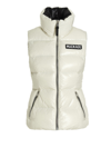 Mackage Chaya Lustrous Light Down Funnel Vest In Cream - Atterley In White