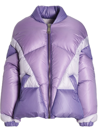 Khrisjoy Puff Khris Heart Down Jacket In Purple