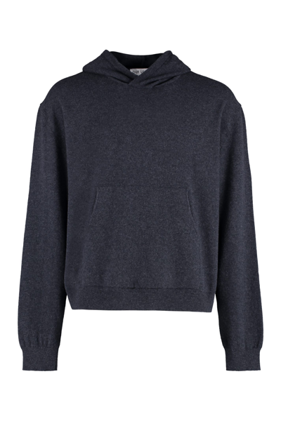 Our Legacy Hooded Wool Sweater In Grey