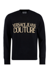 VERSACE JEANS COUTURE INTARSIA CREW-NECK SWEATER