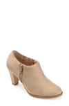 Journee Collection Sanzi Ankle Bootie In Taupe