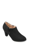 Journee Collection Women's Sanzi Side Zip Dress Shooties In Black