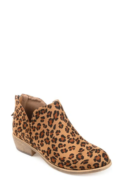 Journee Collection Livvy Bootie In Leopard