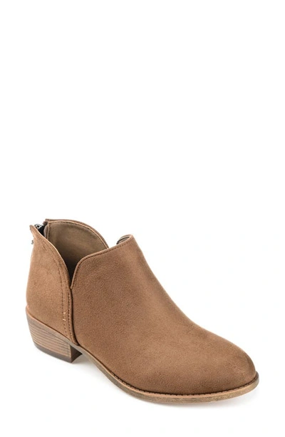 Journee Collection Journee Livvy Ankle Bootie In Taupe