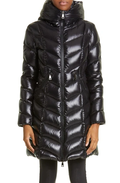 MONCLER MARUS QUILTED DOWN HOODED PUFFER COAT