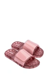 Melissa Women's Groovy Slide Sandals In Pink