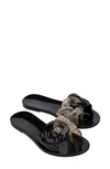 Melissa Women's Jelly Chain Slide Sandals In Black