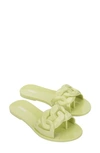 Melissa Women's Jelly Chain Slide Sandals In Green