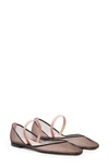 Piferi Tremaine Mary Jane Ballet Flats In Black