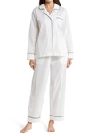 Papinelle Mia Organic Cotton Pajamas In White